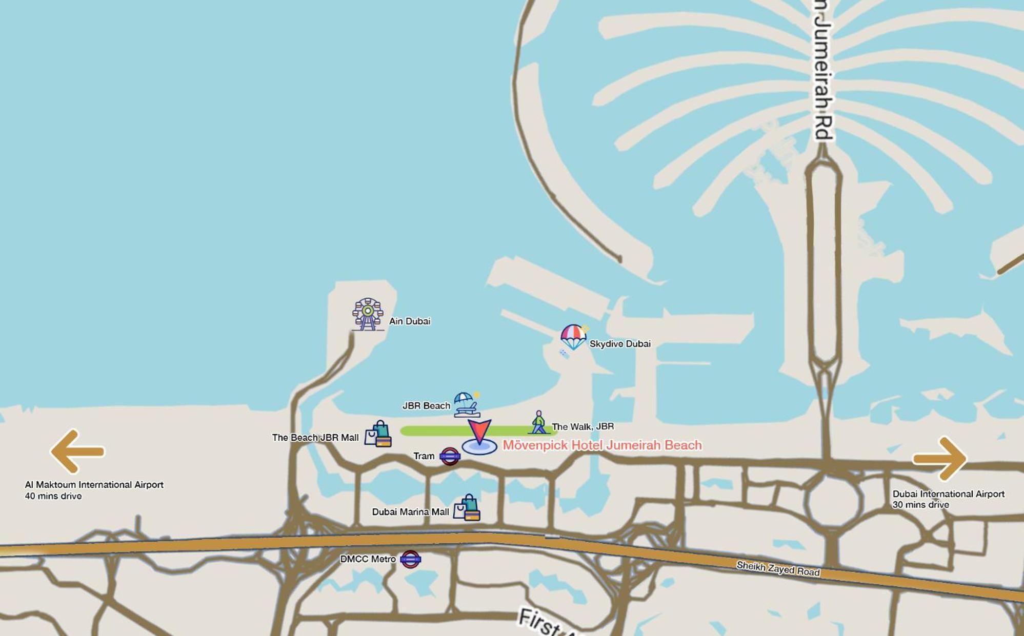 Hotel Mövenpick Jumeirah Dubai